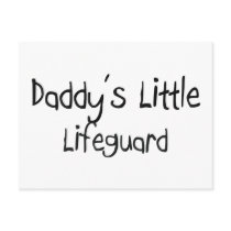 Daddy's Little Lifeguard postcards