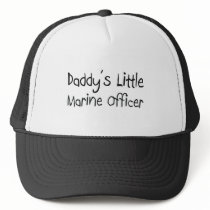 Daddy's Little Marine Officer hats