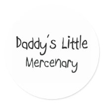 Daddy's Little Mercenary stickers by professions Daddy's Little Mercenary stickers