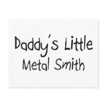 Daddy's Little Metal Smith postcards