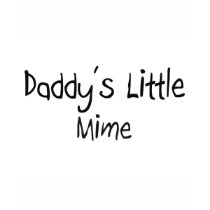 Daddy's Little Mime t-shirts by professions Daddy's Little Mime t-shirts