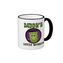 Daddy's Little Monster T-shirts and Gifts Mugs