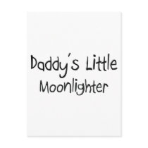 Daddy's Little Moonlighter postcards
