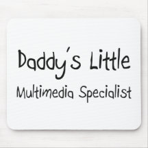 Daddy's Little Multimedia Specialist Mouse Mat