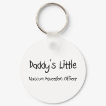 Daddy's Little Museum Education Officer keychains by professions Daddy's Little Museum Education Officer keychains