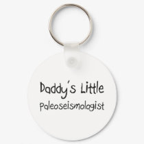 Daddy's Little Paleoseismologist keychains