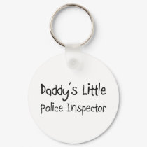 Daddy's Little Police Inspector keychains by professions Daddy's Little Police Inspector keychains