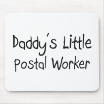 Daddy's Little Postal Worker mousepads by professions Daddy's Little Postal Worker mousepads