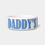Daddy's Little Prince Cat Food Bowl