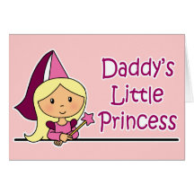 Daddy's Little Princess Card