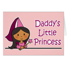 Daddy's Little Princess Greeting Cards