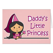 Daddy's Little Princess Greeting Cards