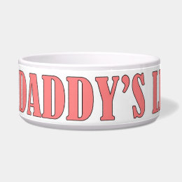 Daddy's Little Princess petbowl