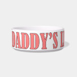 Daddy's Little Princess Cat Food Bowls