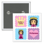 Daddy's Little Princess Pins