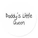 Daddy's Little Queen Stickers