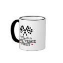 Daddy's Little Race Track Buddy Mug