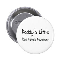 Daddy's Little Real Estate Developer Pin