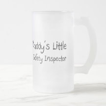 Daddy's Little Safety Inspector Coffee Mugs
