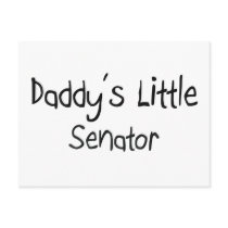 Daddy's Little Senator postcards by professions Daddy's Little Senator postcards