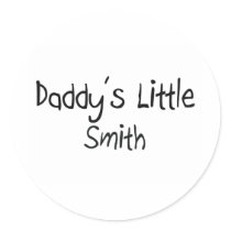 Daddy's Little Smith stickers by professions Daddy's Little Smith stickers