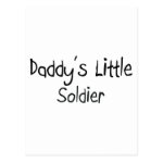 Daddy's Little Soldier Postcard Daddy's Little Soldier Postcard