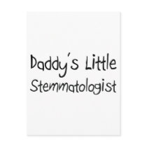 Daddy's Little Stemmatologist postcards