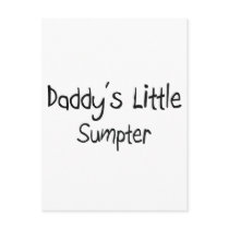 Daddy's Little Sumpter postcards by professions Daddy's Little Sumpter postcards
