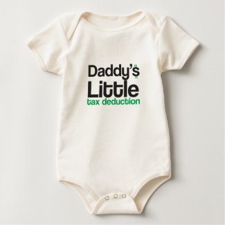 Daddy's Little Tax Deduction zazzle_shirt
