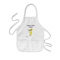 Daddy's little tweety Apron by danieljm Daddy's little tweety Apron