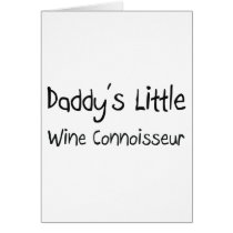 Daddy's Little Wine Connoisseur cards by professions Daddy's Little Wine Connoisseur cards