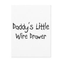 Daddy's Little Wire Drawer postcards by professions Daddy's Little Wire Drawer postcards