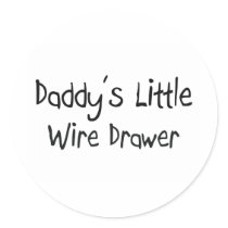 Daddy's Little Wire Drawer stickers by professions Daddy's Little Wire Drawer stickers