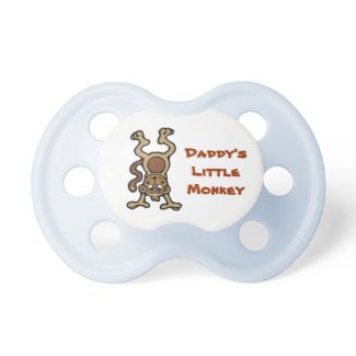 Daddy&#39;s Monkey Pacifier