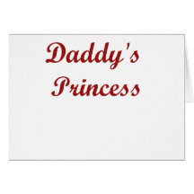 Daddy's Princess Cards