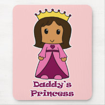 Daddy's Princess Mousepad