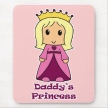 Daddy's Princess Mousepad