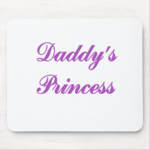 Daddy's Princess Mousepads
