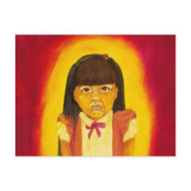 artsprojekt, nichole, camarillo, nichole camarillo, nicholecamarillo.com, art, artist, fine art, mexican art, mexican, mexico, paint, painting, illustration, design, woman, female, postcard, print, mail, letter, gifts, collectibles, travel, save the date, friendly reminder, greetings, holiday greeting, everyday, daddy's girl, girl, crying, broken home, oil painting, under 5, nicholecamarillo com, aerogram, Spin-off (media), aerogramme, Arthur (TV series), Postcard with custom graphic design
