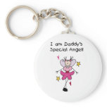 Daddy's Special Angel Keychains