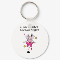 Daddy's Special Angel keychains