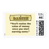 Dadism - Earning Money postage