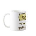 Dadism - The early bird gets the worm mugs