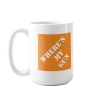 Dadism Where's My Gun mugs