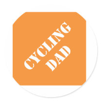 Dadisms Cycling Dad stickers