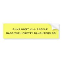 DADS AND DAUGHTERS bumper stickers