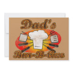 Dad's Bar-B-Que Invites