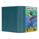 Dads Baseball Journal Binder - This binder is great for dads to keep all of the grand kids in it, the kids, or whatever else you can think of. This could make the perfect gift for father's day. Or even use it as a scrapbook for dad who coaches baseball.