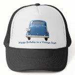 Dad's Birthday Vintage Blue Chevy Cap - Your Name! Trucker Hats