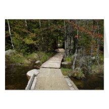 Dad's Birthday Wish-wooden path Cards
